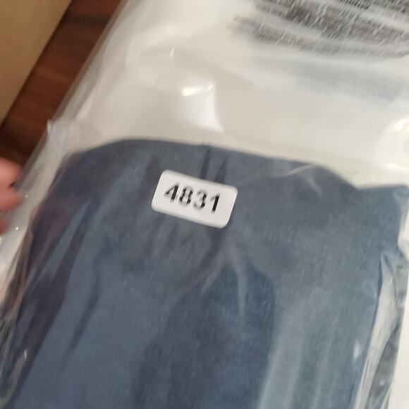 Ice Jeans Womens 2P Blue Embroidered Floral Bootcut Denim Hong Kong Y2K Boho - Picture 10 of 10